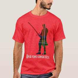 Real Men Wear Kilts Royal Stewart Scottish Tartan T-Shirt