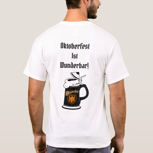 Real Men Wear Lederhosen T-Shirt (Rückseite)