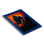 Real Moto Club Vintag Poster Europe Notizblock (Rechte Seite)