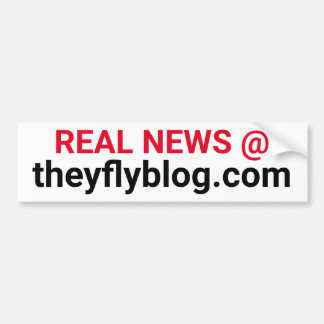 Real News Autoaufkleber