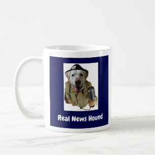 Real News Hound  Kaffeetasse