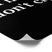 Real Ninjas Dont Cry Poster (Ecke)