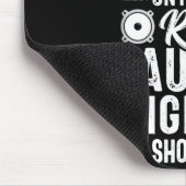 Real O Engineer Sound Engineering Funny Quote Mousepad (Ecke)