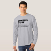 Real Office Boss Admin T-Shirt (Vorne ganz)