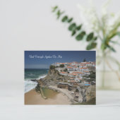 Real Portugal - Azenhas Do Mar Postkarte (Stehend Vorderseite)