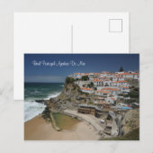 Real Portugal - Azenhas Do Mar Postkarte (Vorne/Hinten)