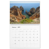 Real Portugal im vollfarbigen Kalender (Feb 2027)