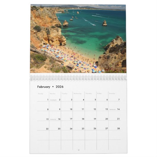 Real Portugal Kalender (Feb 2026)