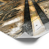 Real Portugal - Lissabon Straße Poster (Ecke)