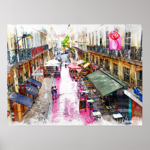 Real Portugal - Lissabon Straße Poster