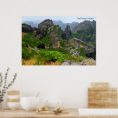 Real Portugal-Madeira Poster (Küche)