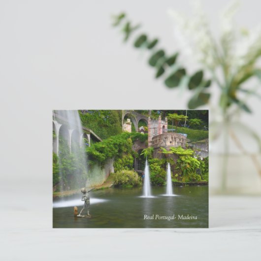 Real Portugal-Madeira Postkarte (Stehend Vorderseite)