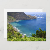 Real Portugal - Madeira Postkarte (Vorne/Hinten)