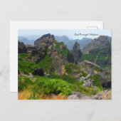 Real Portugal - Madeira Postkarte (Vorne/Hinten)