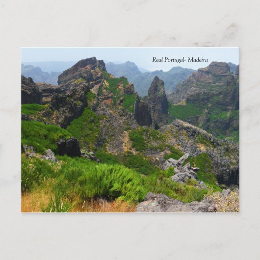 Real Portugal - Madeira Postkarte (Vorderseite)