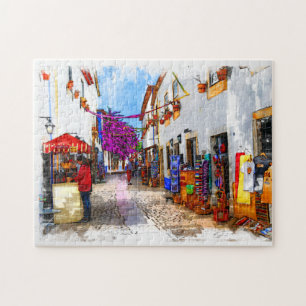 Real Portugal-Obidos Castled Village Puzzle