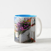 Real Portugal - Obidos Zweifarbige Tasse (VorderseiteRechts)
