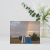 Real Pot of Gold Postkarte (Stehend Vorderseite)