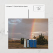 Real Pot of Gold Postkarte (Vorne/Hinten)