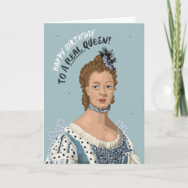 Real Queen Charlotte Birthday Karte