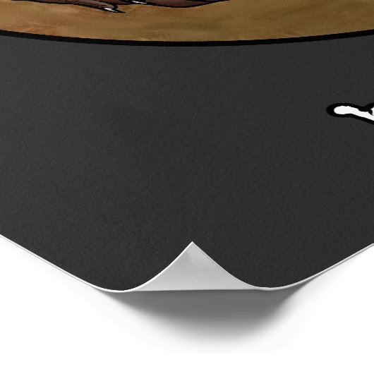 Real Raptors Poster (Ecke)