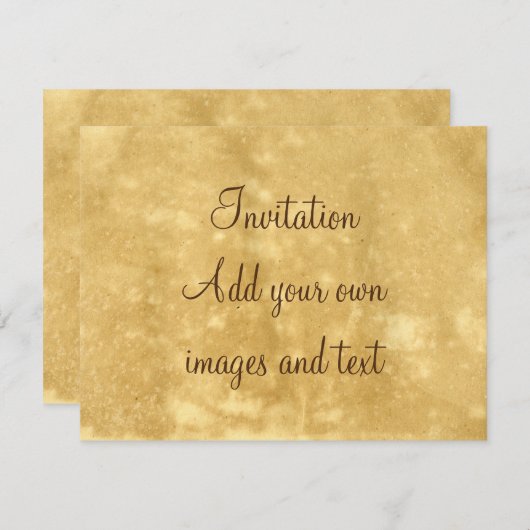 Real Schreibwriter Shakespeare Sonnet 116 (CXVI) Einladung (Vorne/Hinten)