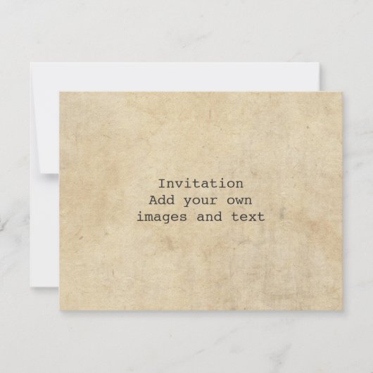 Real Schreibwriter Shakespeare Sonnet 18 (XVIII) Einladung (Vorderseite)