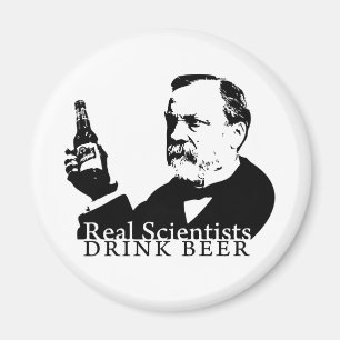 Real Scientists Drink Bier - Magnet