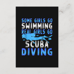 Real Scuba Diving Girls Einiges zum Schwimmen Begleitkarte