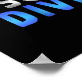 Real Scuba Diving Girls Einiges zum Schwimmen Poster (Ecke)