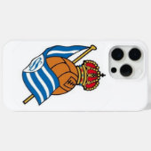 Real Sociedad iPhone Custom Case (Rückseite (Horizontal))