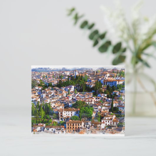 Real Spanien - Granada Postkarte (Stehend Vorderseite)