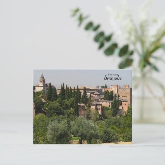 Real Spanien - Granada Postkarte (Stehend Vorderseite)