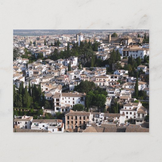Real Spanien - Granada Postkarte (Vorderseite)