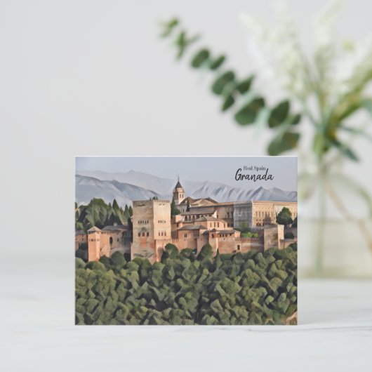 Real Spanien - Granada Postkarte (Stehend Vorderseite)