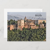 Real Spanien - Granada Postkarte (Vorne/Hinten)