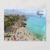 Real Spanien-Nerja Postkarte (Vorderseite)