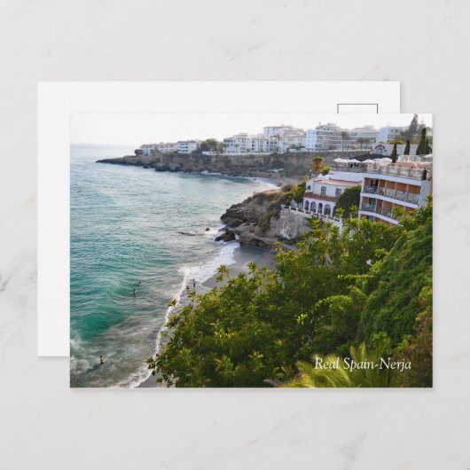 Real Spanien-Nerja Postkarte (Vorne/Hinten)