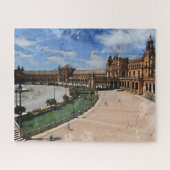 Real Spanien - Plaza De Espana Jigsaw Puzzle (Horizontal)