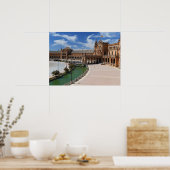 Real Spanien - Plaza de Sevilla - Sevilla Poster (Küche)