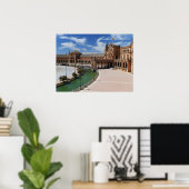 Real Spanien - Plaza de Sevilla - Sevilla Poster (Heimbüro)