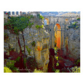 Real Spanien - Ronda Poster (Vorderseite)