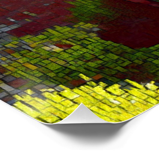 Real Spanien - Ronda Poster (Ecke)