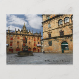 Real Spanien - Santiago De Compostela Postkarte