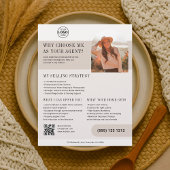 Real Staat Agent Business Brown Flyer