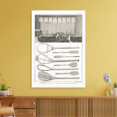 Real Tennis und der Bau von Schlägern aus Leinwanddruck (Insitu (Wohnzimmer))