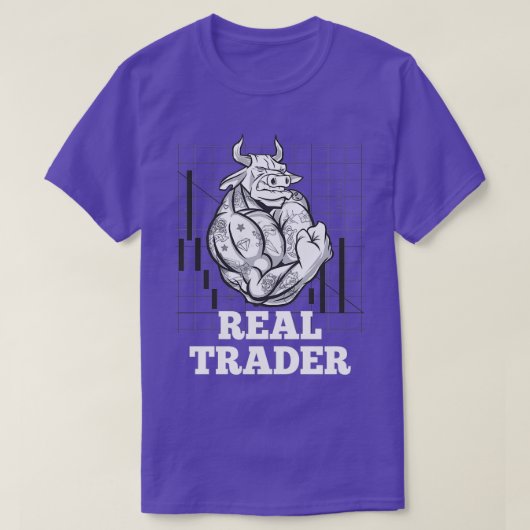 Real Trader Bull T-Shirt (Design vorne)