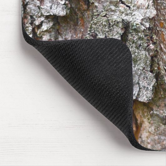 Real Tree Bark Texture Mousepad (Ecke)