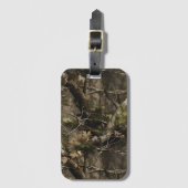 Real Tree Camouflage Gepäckanhänger (Vorderseite Vertikal)