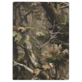 Real Tree Camouflage Klemmbrett (Rückseite)